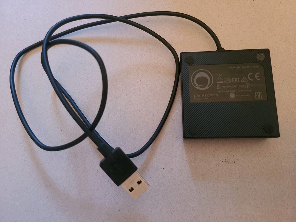 Plantronics RIG WD1 USB dongle transceiver adapter for 800HX 700HX 800LX headset
